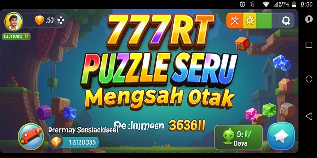 Tampilan gameplay Puzzle yang menarik dan menantang di 777RT.