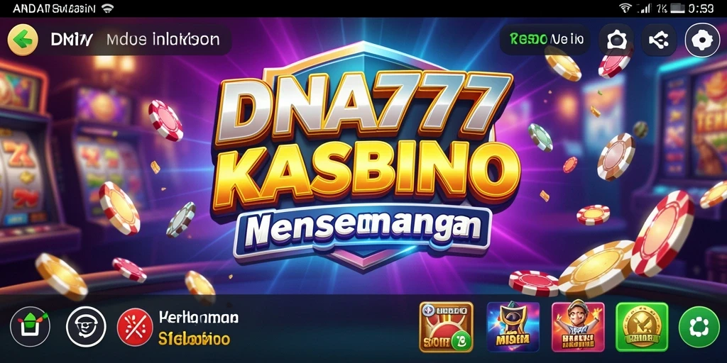 Screenshot DNA777 menampilkan gameplay kasino yang mendebarkan dan grafik memukau.