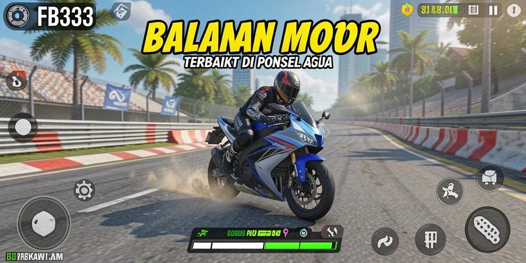 Gameplay seru balapan motor di FB333.