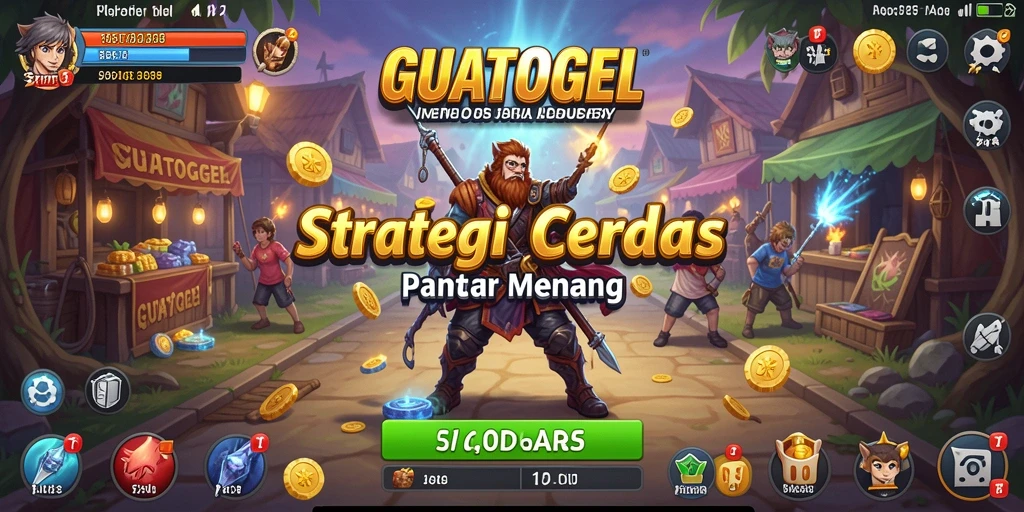 Tampilan gameplay GUATOGEL yang menantang dan seru.